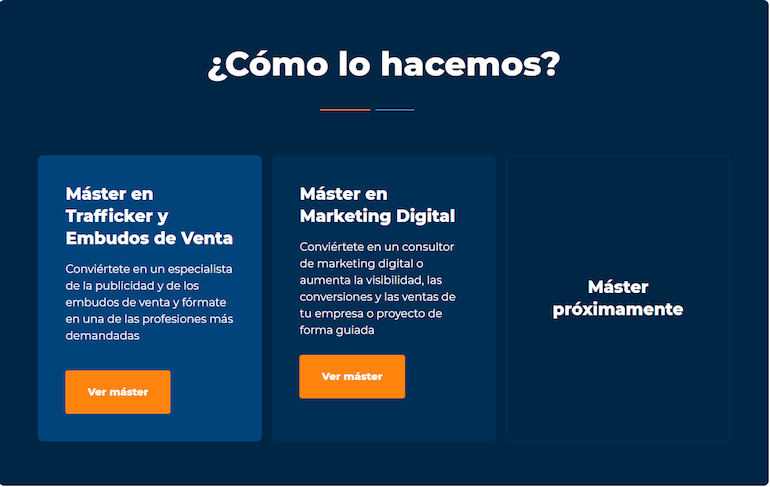 Máster Escuela Marketing and Web